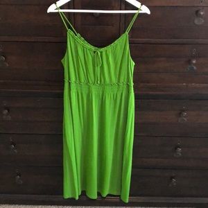 Old Navy Cotton Green Dress Size M